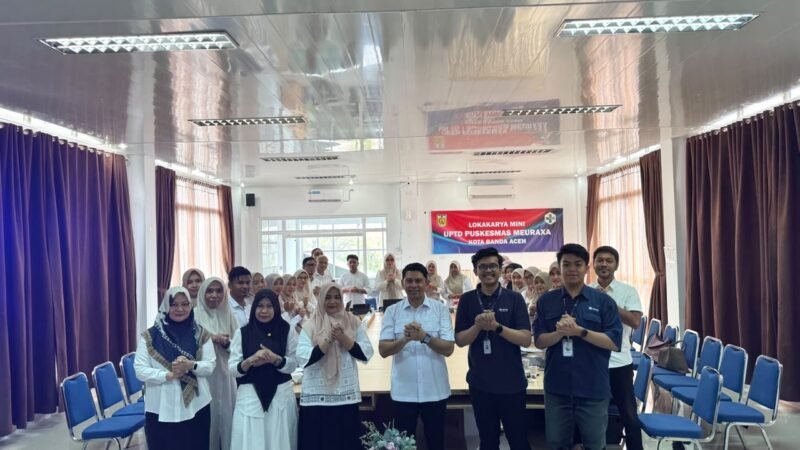 Dinas Kesehatan Kota Banda Aceh menggelar pelatihan Implementasi Aplikasi Rekam Medis Elektronik (RME) bagi petugas Puskesmas guna mempercepat transformasi digital dan meningkatkan mutu pelayanan kesehatan kepada masyarakat, Kamis 22/10/2026.