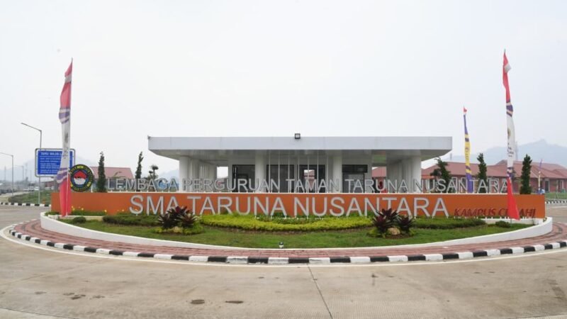 SMA Taruna Nusantara Kampus Cimahi, Provinsi Jawa Barat, yang diresmikan Presiden Prabowo Subianto pada Jumat, 30 Oktober 2026. Foto: BPMI Setpres